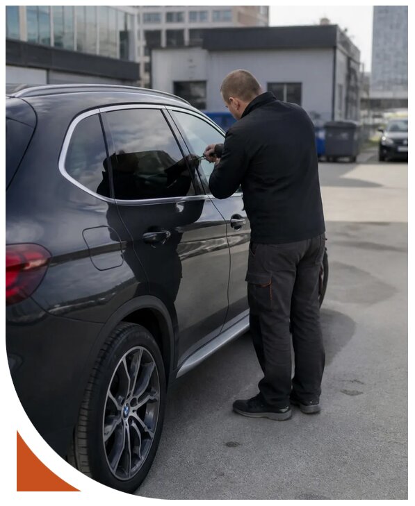 Вскрытие автомобиля БМВ в Котласе от 2591 р. | Разлок-Ктл